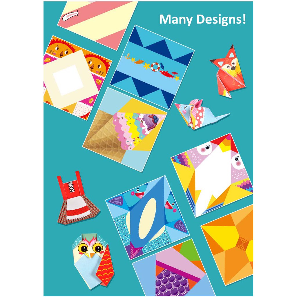 Highlight creativity and fun: Spark Creativity! Fun Origami Paper Book for Children